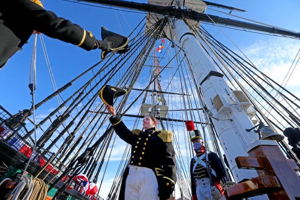 Changing of the guard USS Constitution