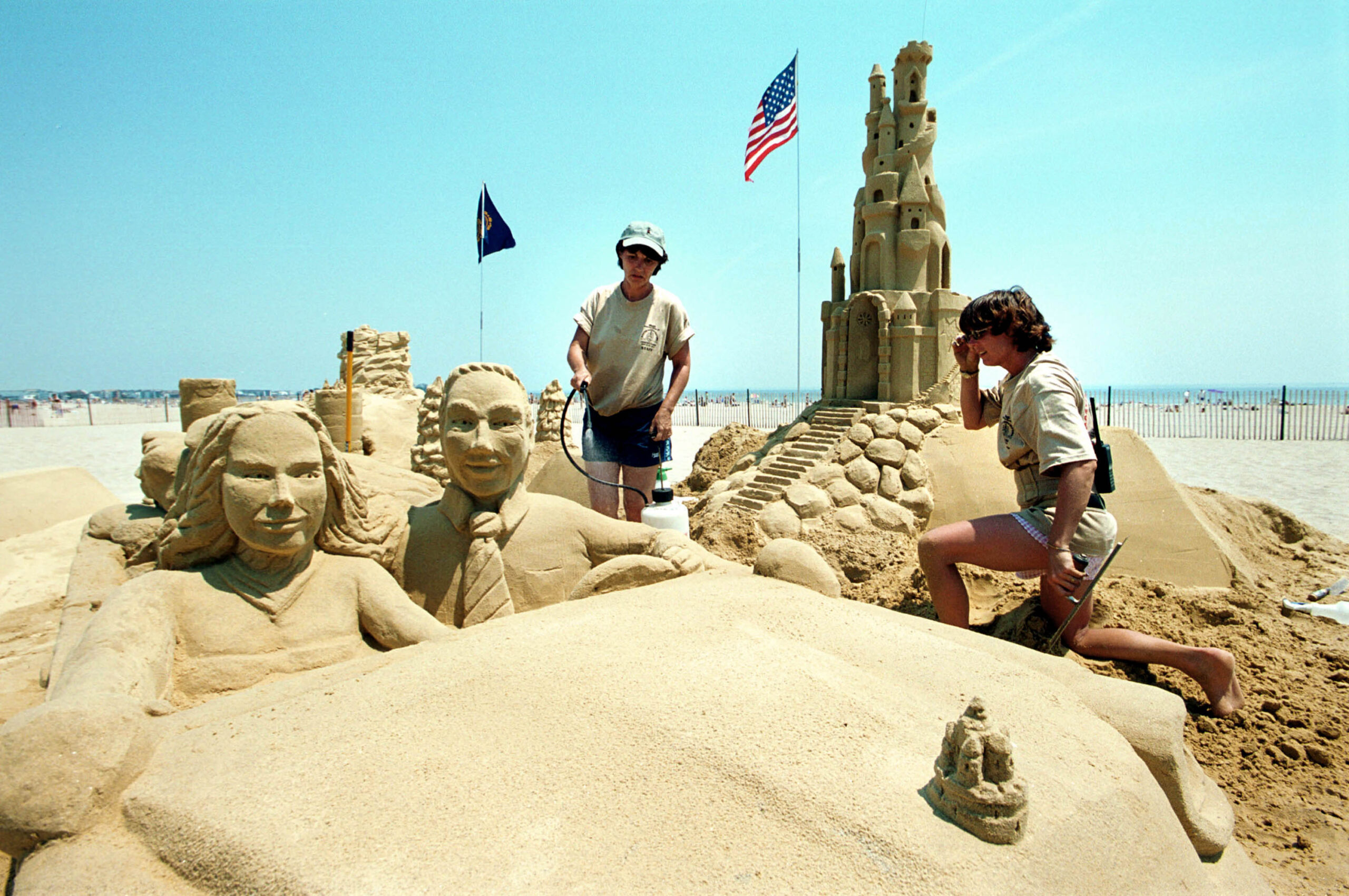 Here are winning sand sculptures at 2022 Hampton Beach Classic