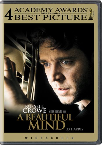 A Beautiful Mind movie poster with Russell