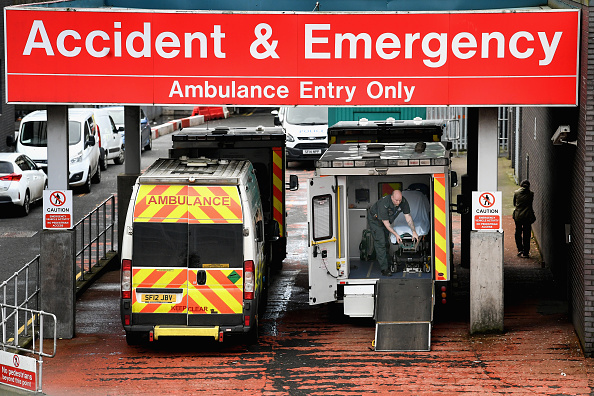UK Accident and Emergency Service Stretched Close to Breaking Point