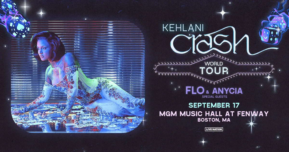 Kehlani crash world tour artwork