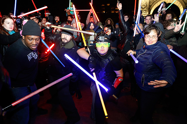 Star Wars Lightsaber Battle "The Light Battle Tour" - New York City