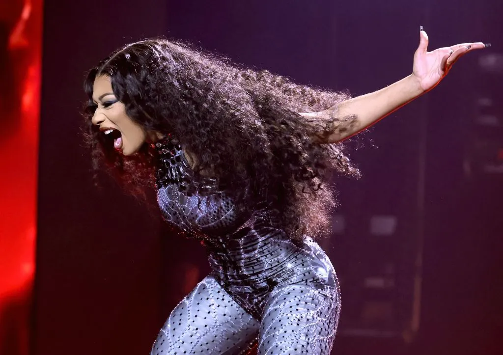 Megan Thee Stallion performs during the Hot Girl Summer Tour at Crypto.com Arena in Los Angeles, Megan Thee Stallion: Fans React To Her New Album