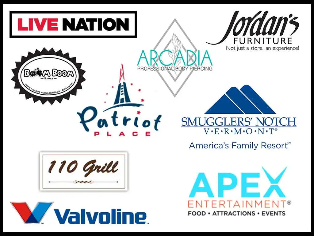 Sponsor logos